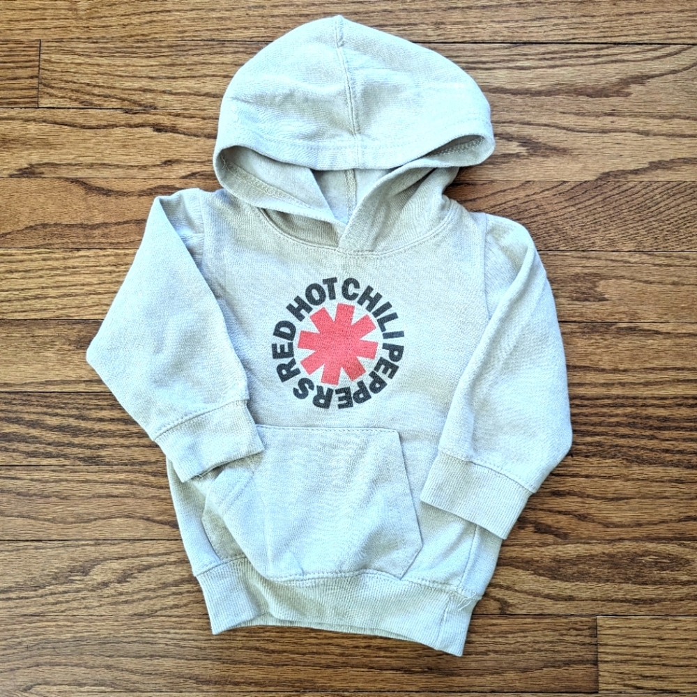 Tan Red Hot Chili Peppers Hoodie 12m